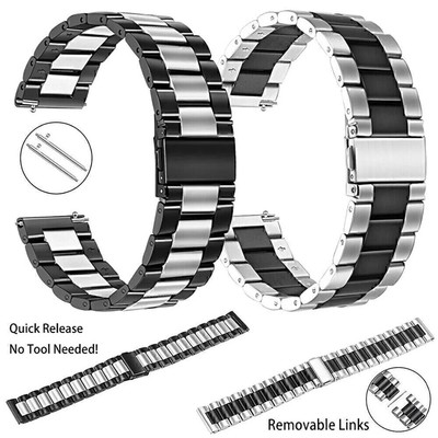 For Huawei Watch GT 5 Pro GT5 GT4 GT3 GT2 GT2e 46mm GT 2 3 Pro Metal Band Strap