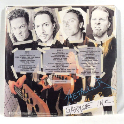 Garage Inc. by Metallica (Record, 1998) for sale online | eBay