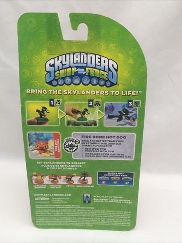 Skylanders Swap Force kristallklar rot Feuerknochen Hot Dog Frito Lay - Bild 7 von 11