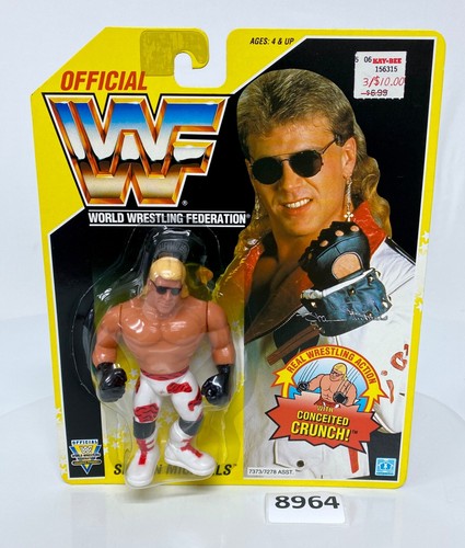 Vintage WWF Hasbro Shawn Michaels HBK Series 7 Yel...