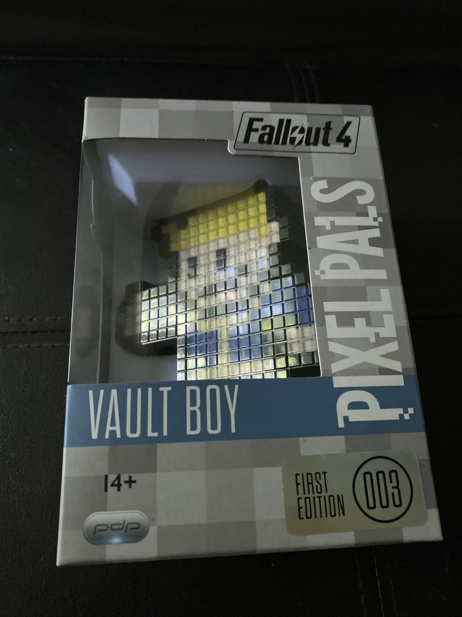 Fallout 4 Pixel Pals Vault Boy Light Up Figure 8 Bit Video Game