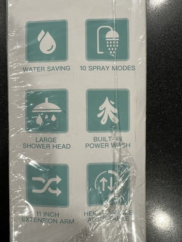 Razime 10''Rainfall Shower Head with Handheld Combo High Pressure 8+2 MODE New - Picture 8 of 8
