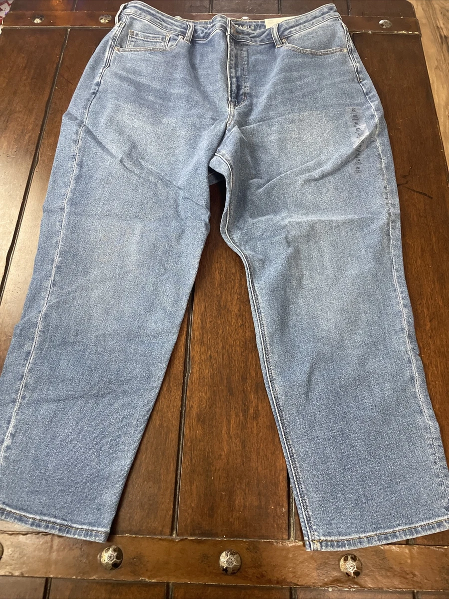 American Eagle Mom Jean size 20 Faded Indigo No. 2173