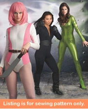 SEWING PATTERN Sew Women Halloween Costume Catsuit Leotard Unitard Bodysuit 8670