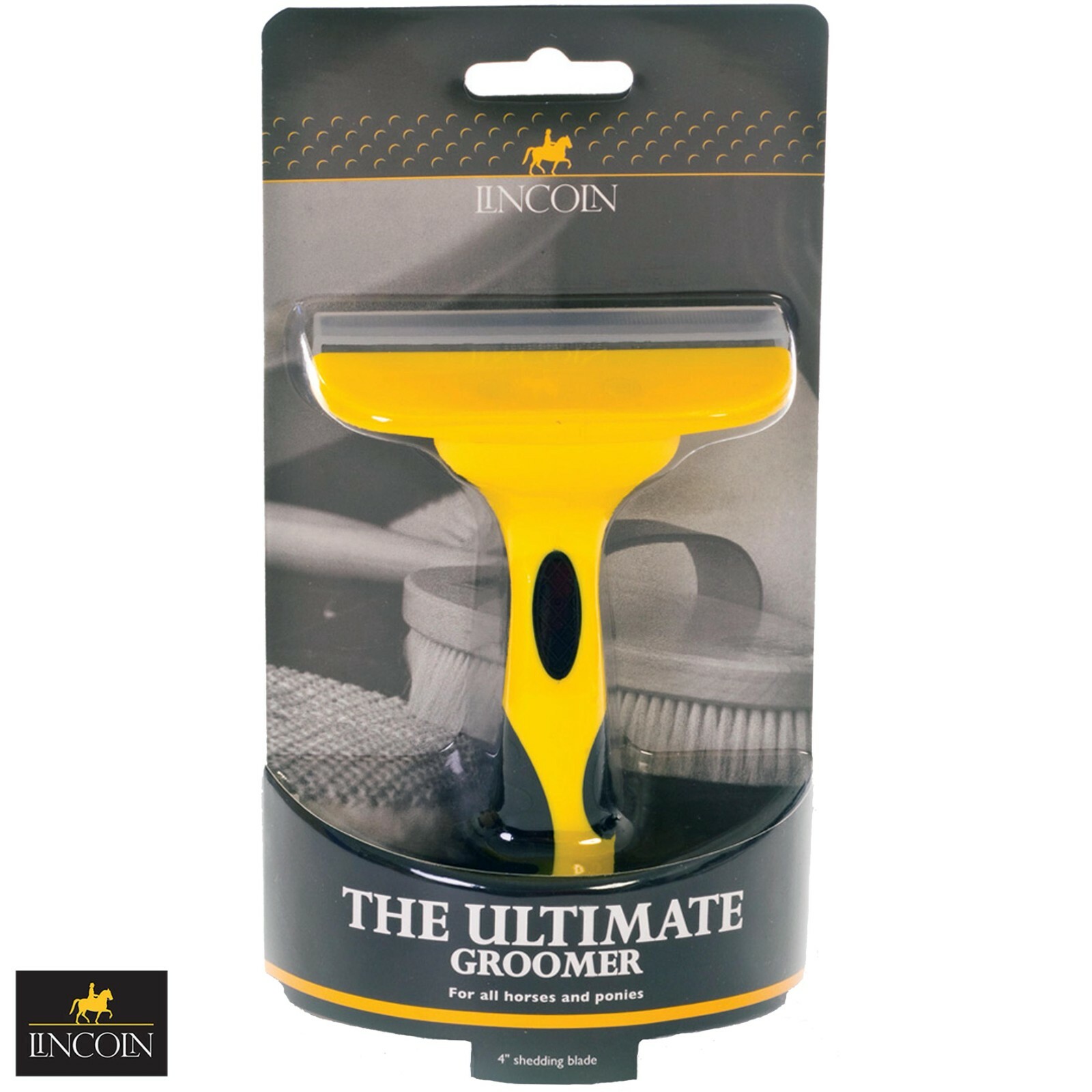 Shedding Tool   Lincoln Ultimate Groomer   Soft Grip   Promotes Circulation