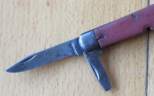 Navaja de soldado suizo WENGER M 1908 con logotipo Wenger muy antiguo (h: Victorinox) - Imagen 2 de 10