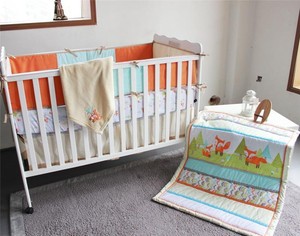 fox baby bedding