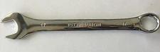 Pittsburgh 17  mm x 17 mm  Combination Wrench  12 Pt 7.75 in long Free Shipping