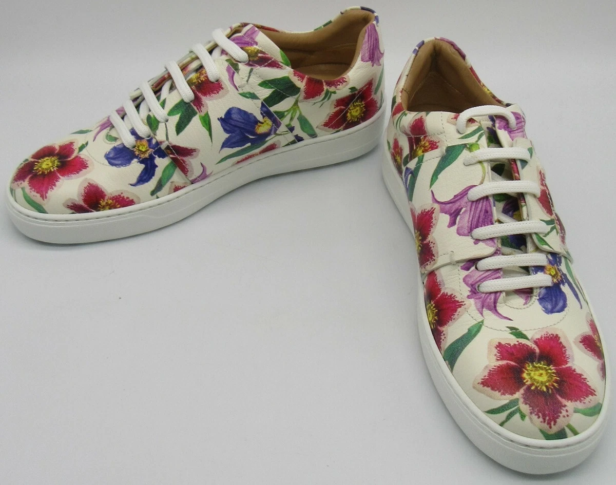 Ferragamo floral best sale shoes
