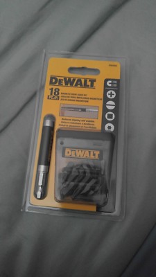 DeWalt DW2058CS Magnet-Führungsset – 18-teiliges Kompakt-Set Für Schrauben