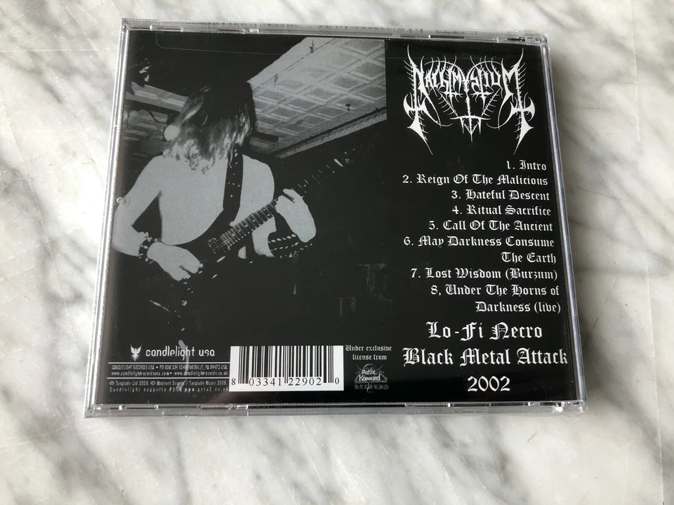 Nachtmystium Reign Of The Malicious CD 🚨SEALED🚨Candlelight OOP Watain Immortal Foto 3 de 4