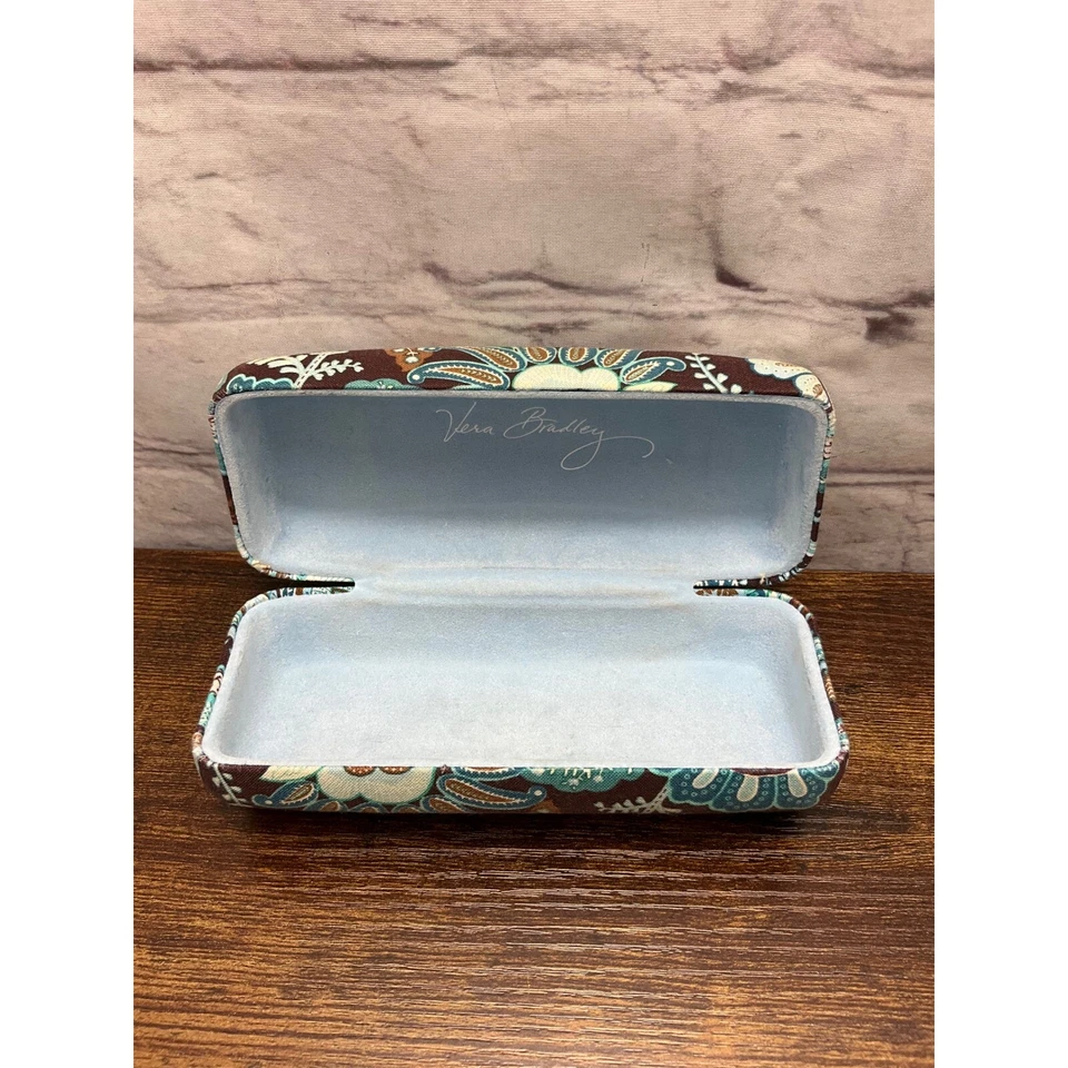 Vera Bradley Eyeglasses Case Floral Pattern Hard Shell Protective - Image 3 of 4