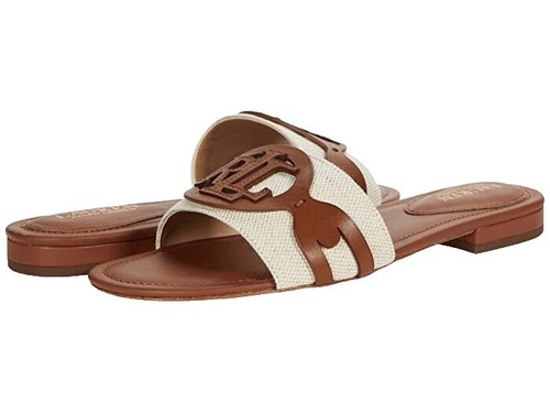 Ralph Lauren Braided Leather Thong Sandals in Brown size 9 ITALY handmade Ralph Lauren | Shoes | Ralph Lauren 0 Leather Sandals Made  main image 2