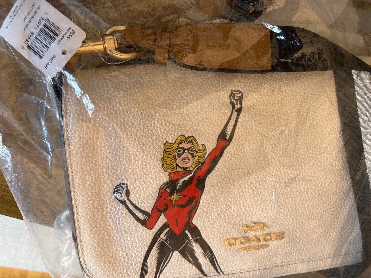Carol Danvers Coach Jes Tote Bag Carol Danvers Coach Marvel Jes