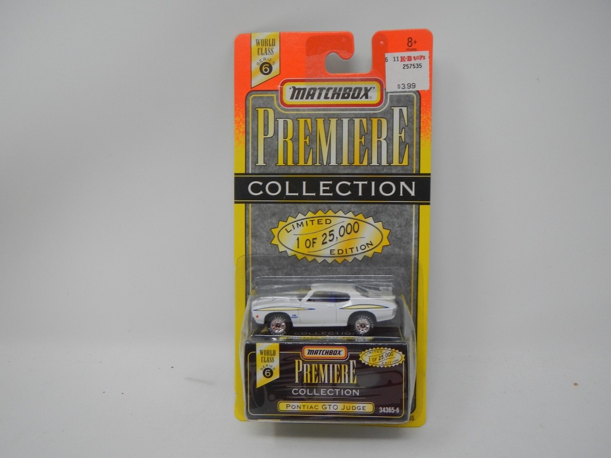 Matchbox Premiere Collection Pontiac GTO Judge White (1) | eBay