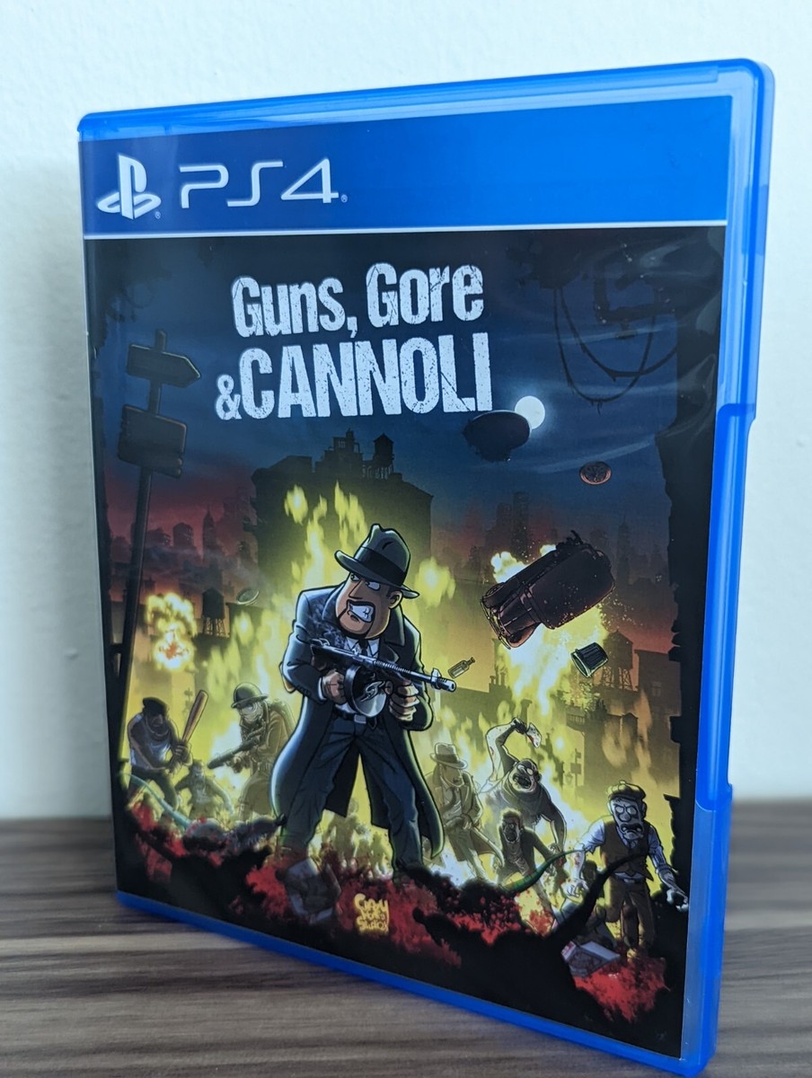 Guns Gore & Cannoli Ps4 SLG Numbered variant *case only