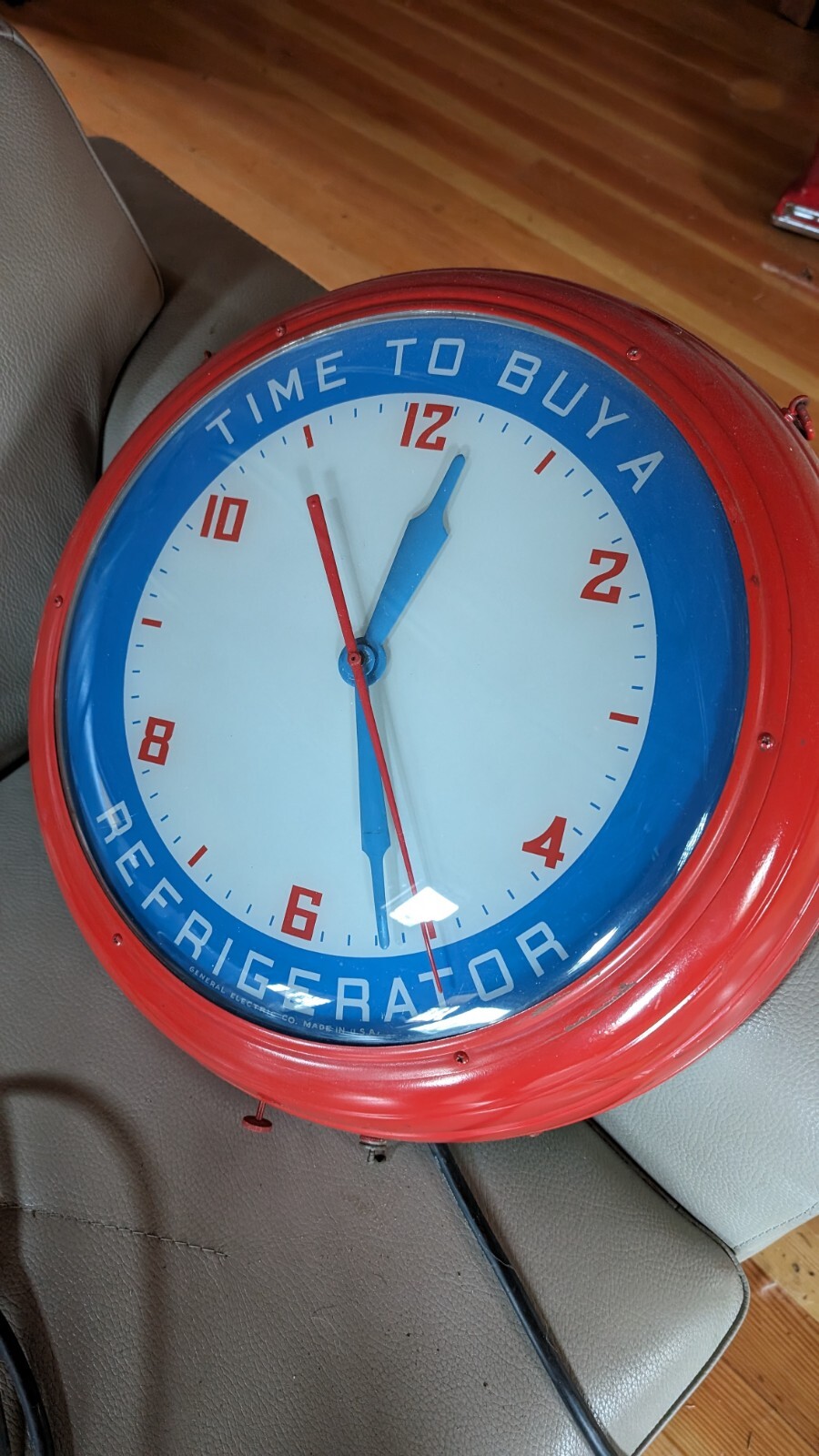Philco Ge Refrigerator Clock Telechron eBay
