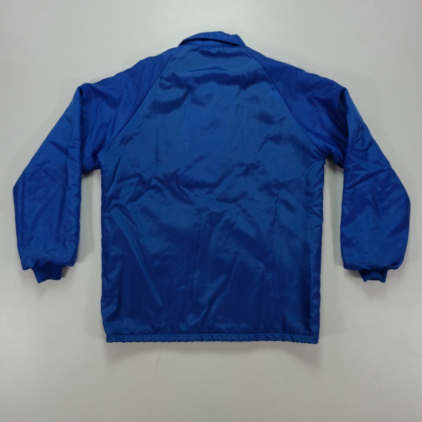 Rare VTG SWINGSTER DeKalb Pig Patch Logo Faux Fur Lin… Gem