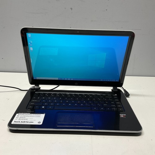 HP 14-F027CL Pavilion Laptop AMD A8-5545M APU Radeon 6GB 640GB HDD Win 10 NO BAT
