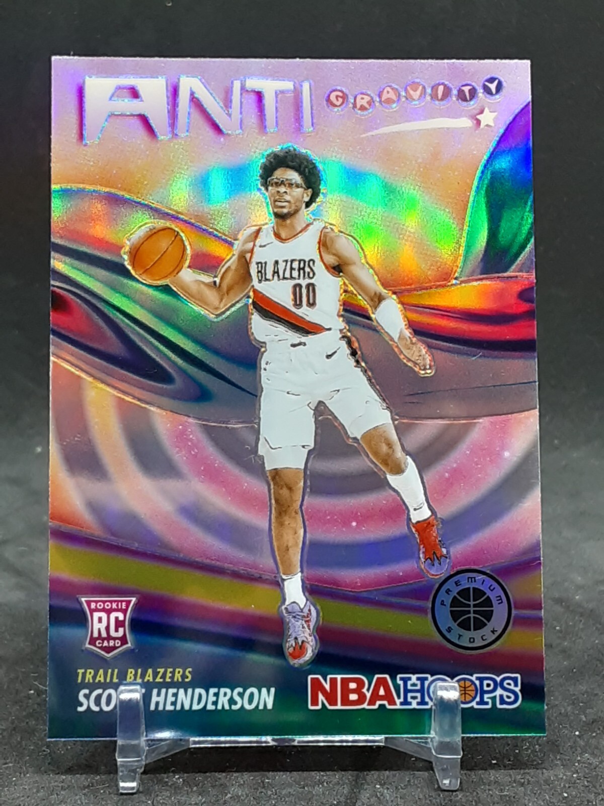 SCOOT HENDERSON 2023-24 HOOPS PREMIUM STOCK ANTI GRAVITY SILVER PRIZM RC QQ