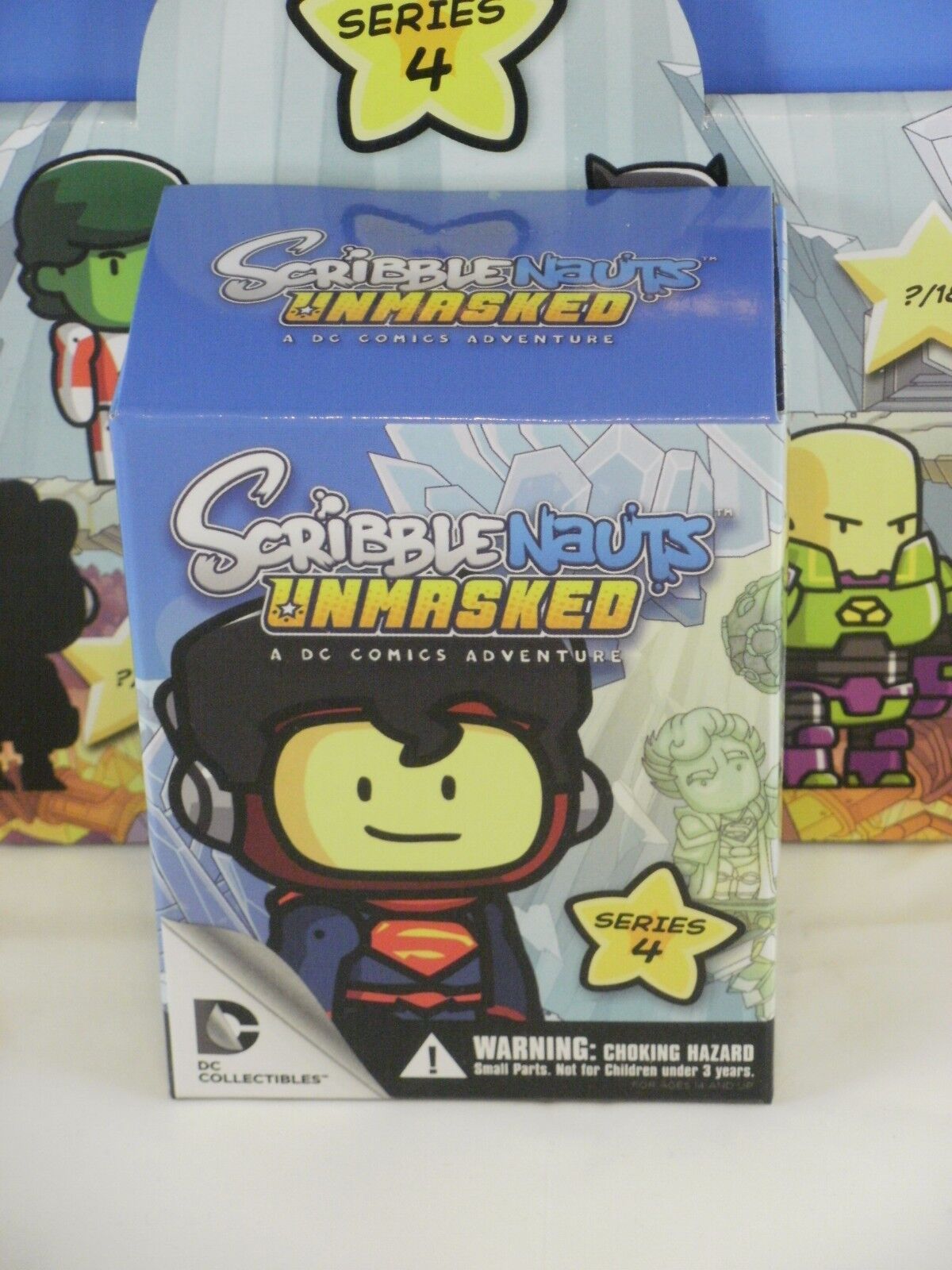 Scribblenauts Unmasked Series 4 unopened Blind Box DC 2014 2.5" inch