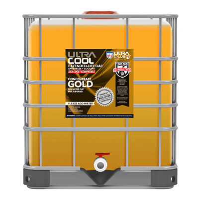 UltraCool OAT Extended Life Antifreeze + Coolant CONCENTRATE GOLD - 250 Gal