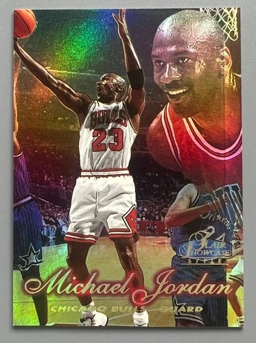1997-98 Flair Showcase - Michael Jordan #1 Row 2