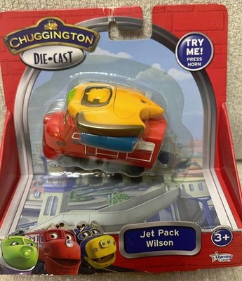 Chuggington Die Cast JET PACK WILSON Train Car NIP Learning Curve LC54463
