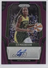 2025 Panini Prizm WNBA Signatures Purple Prizm /49 Ezi Magbegor #SG-EM Auto