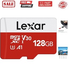 128GB Micro SD Card, microSDXC UHS-I Flash Memory Card with Adapter - Up to 1...