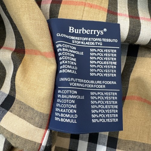 Burberrys Harrington Jacket Vintage Mens Jacket Tan Size Unknown - Picture 5 of 13