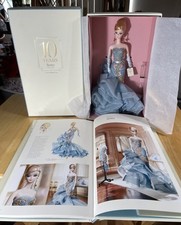 Silkstone Barbie 10yrs Tribute To Barbie Only 10,000 Made W.W. Rare HTF BOOK