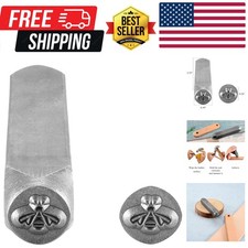 Bee Metal Punch Stamp Stamping Tool 6mm for Stamping/Punching Metal, Jewelry,...