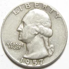 1957-D Washington Quarter - 90% Silver - #11305-115