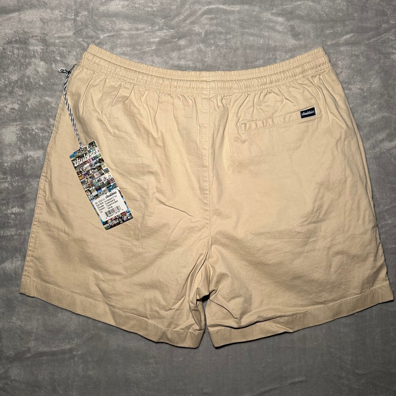 Chubbies The Khakinators 5.5 Drawstring Shorts Mens Extra Large XL NWT