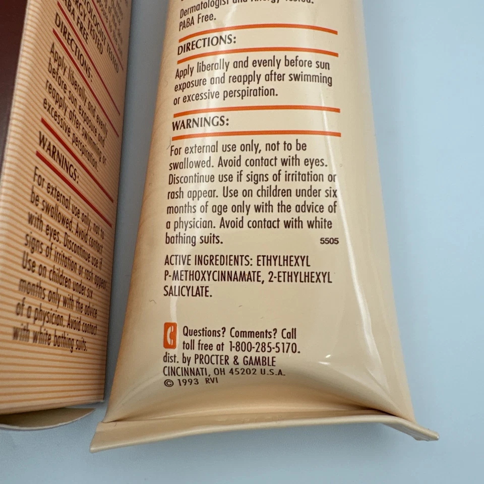 Bain De Soleil Orange Gelee SPF 4 Sunscreen 1993 - Image 3 of 4