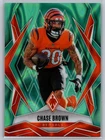 2025 Panini Phoenix Football Teal Lava Chase Brown #92