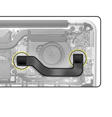 922-9674 Cable, I/O Flexkabel MacBook Air (11-inch, Late 2010) 821-1104-A