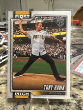 2026 TOPPS SERIES 1 FIRST PITCH TONY HAWK #FP-6