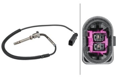 HELLA Abgastemperatursensor Für AUDI A6 Allroad Avant A8 4E Q7 03-11 038906088D