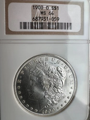 1900 O Morgan Silver Dollar NGC MS64