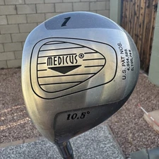 Medicus Left Handed LH Dual Hinge 10.5° Driver  Swing Training Aid 43.25"