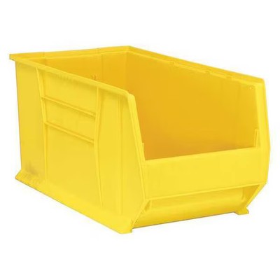 Quantum Storage Systems Qus976yl Storage Bin, Polypropylene/Polyethylene,