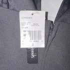JCPenney Sleep Women’s Black Solid Chemise, Size 3, Sleeveless — photo 3
