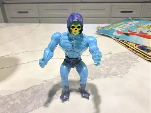 1981 MOTU Skeletor Masters Of The Universe He-man Vintage Action Figure Hard Hea