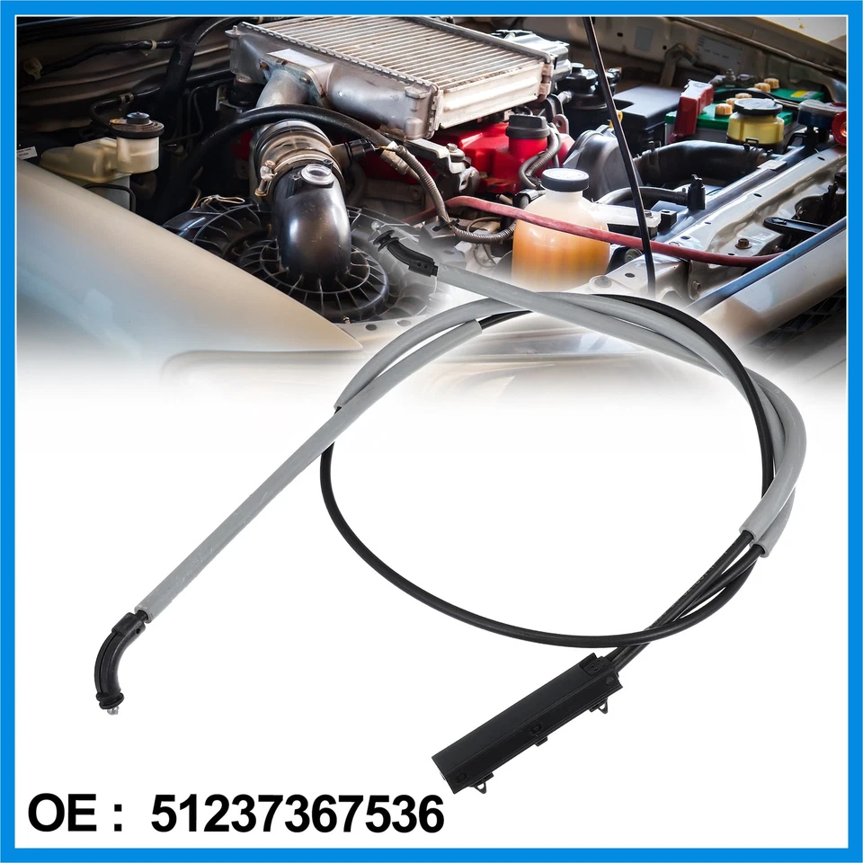 51237367536 Cable de liberación del capó para BMW X6 15-19 para BMW X5 14-18 Foto 2 de 4