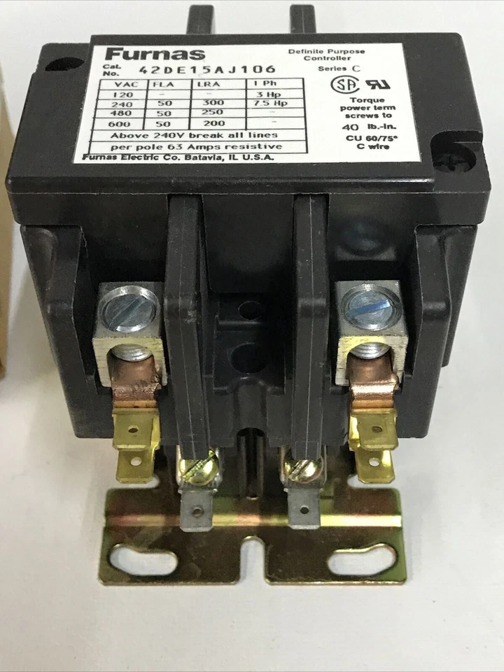 Furnas 42DE15AJ106 Definite Purpose Magnetic Contactor - Image 4 of 4