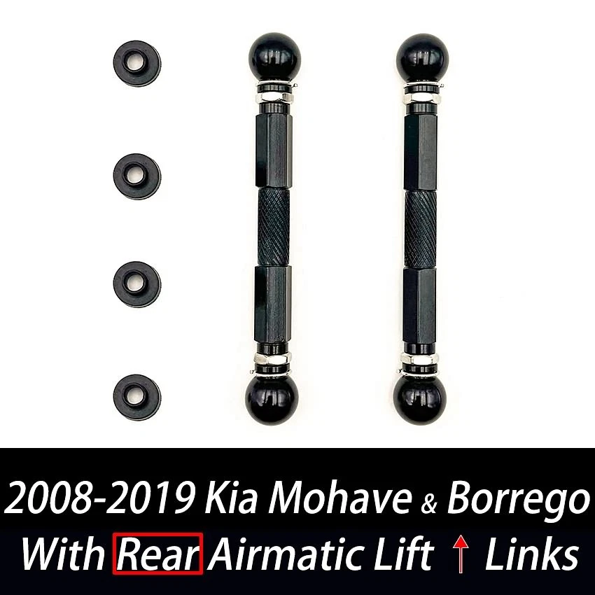 For 08-19 Kia Mohave Borrego Rear Air Suspension Adjustable Lift Kit Levell Link - image 2 of 4