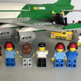 LEGO City Cargo Terminal 60022 100% COMPLETE W/Minifigs Instructions No Box