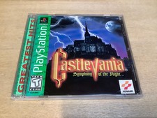 Castlevania Symphony of the Night Game PlayStation Greatest Hits Konami TESTED
